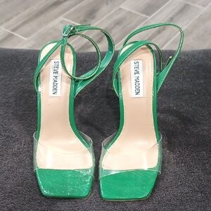 Steve Madden Green Women's Heels